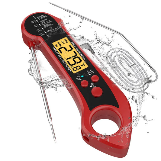 Probe Foldable Digital Thermometer for Cooking BBQ