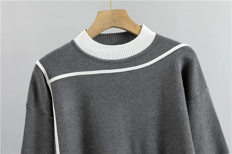 2025 Autumn Runway 2 Pieces Set Knitted Long Sleeve