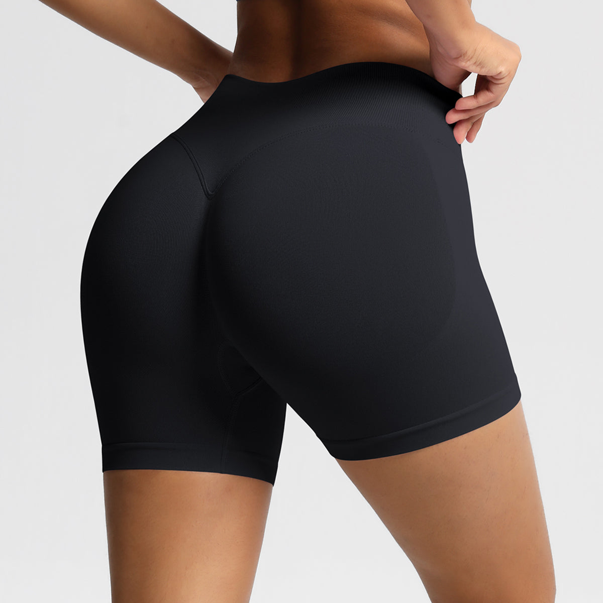 Women's High Waist Sports Shorts, Breathable Comfortable High Stretch