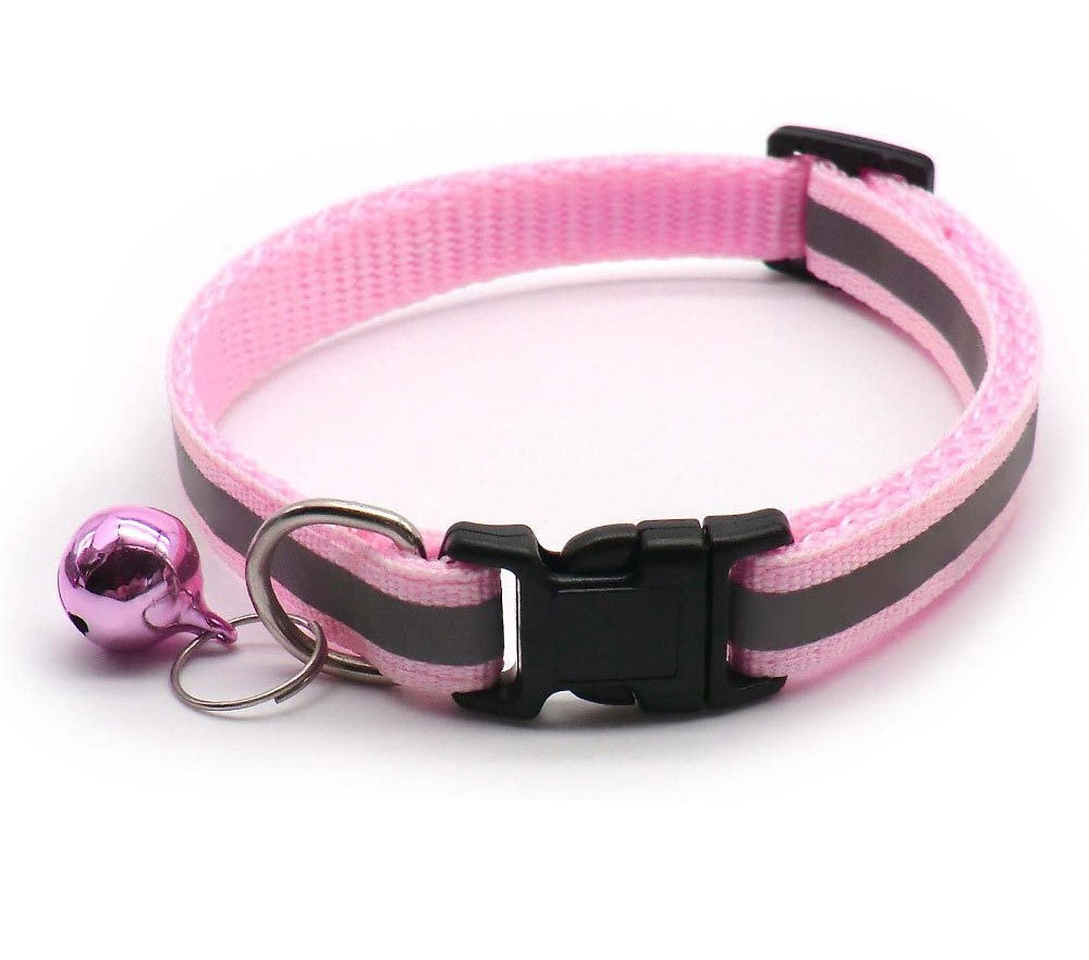 2Pcs/Pack 12 Colors Reflective Adjustable Cats And Small Dogs