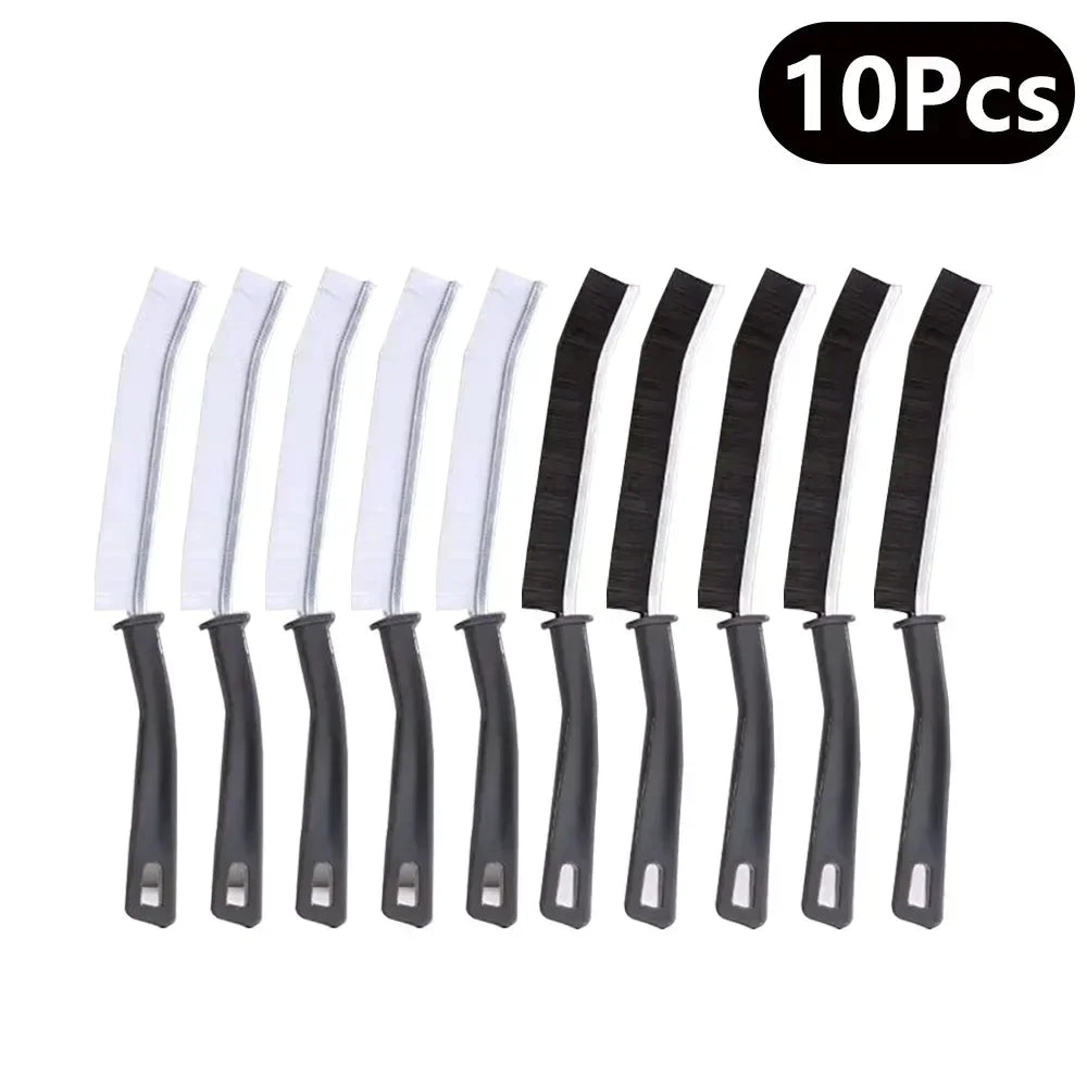 Cleaning Brush Hard-Bristled Crevice Cleaning Brush for Stiff Angled Bristles