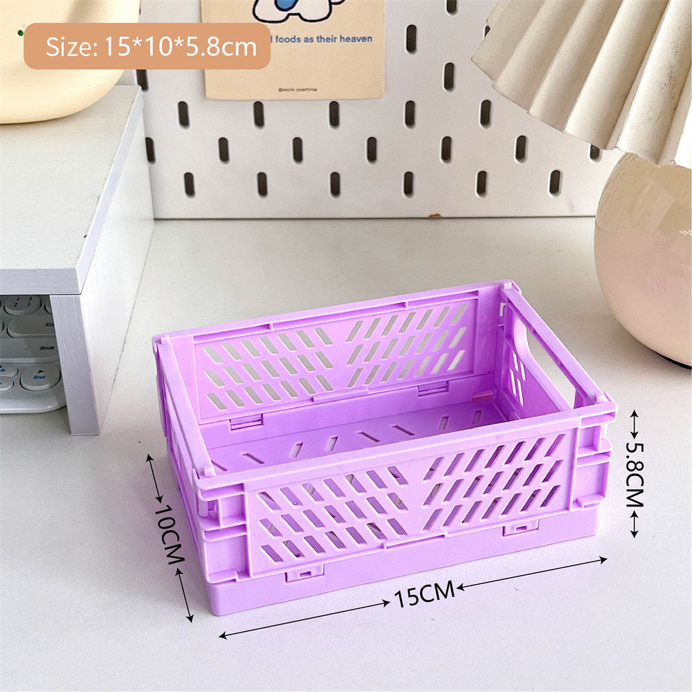 Plastic Foldable Storage Crate Folding Box