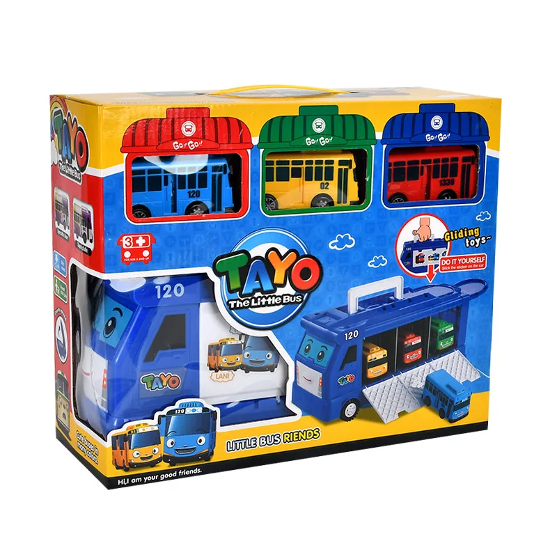 New Tayo Mini Bus Little Bus Toy Set