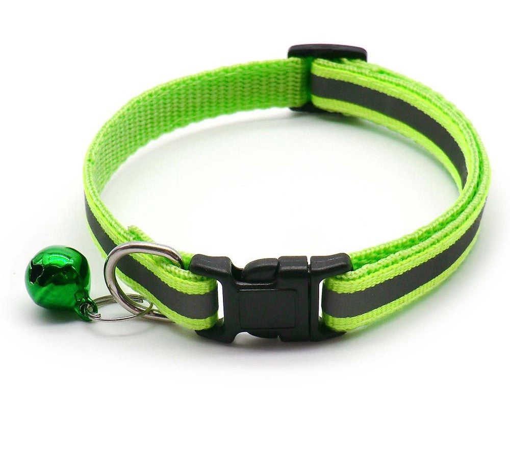 2Pcs/Pack 12 Colors Reflective Adjustable Cats And Small Dogs