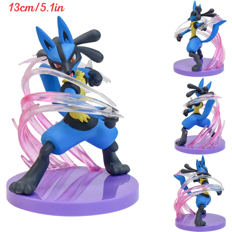 Pokemon Alolan Vulpix Mewtwo Charizard Lucario Figure Action