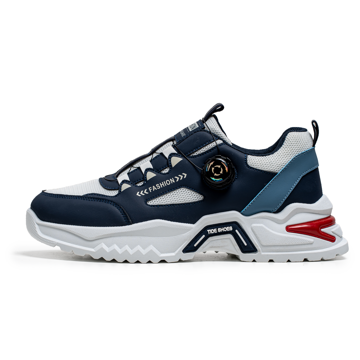 Men's Korean rotating buckle trendy casual sports shoes