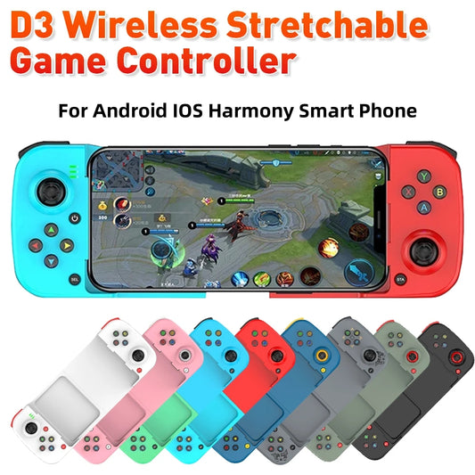 D3 Wireless Stretchable Game Controller Bluetooth 5.0 Mobile Phone Gamepad