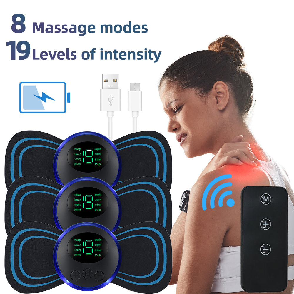 Electric Neck Massager Muscle Massage Stimulator