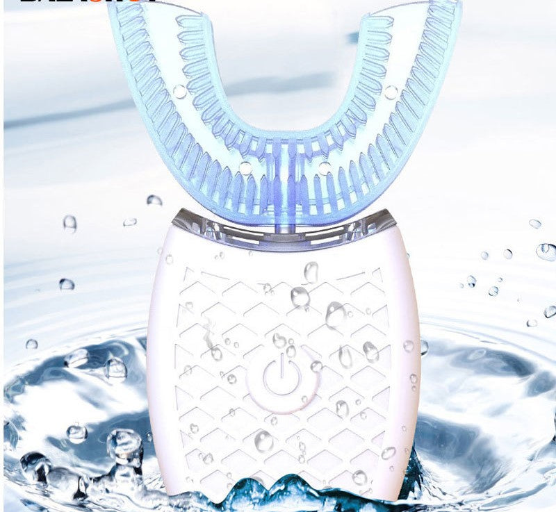 U-Type Toothbrush 360 Degrees Intelligent Silicon Head