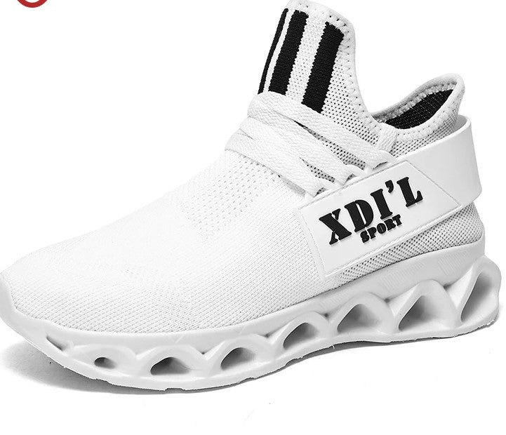 Men's Black Sneakers Wear Resistant Non Slip Breathable Sports Shoes