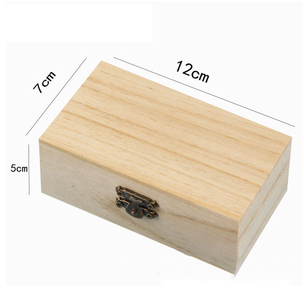 1/3pcs Log Color Scotch Plain Wood Wooden Square