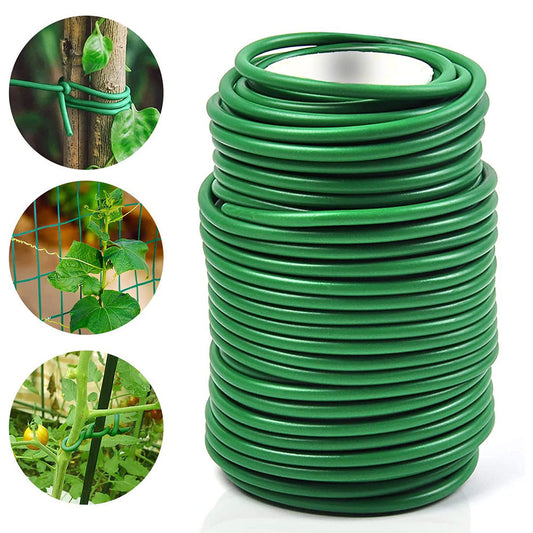 Gardening Cable Ties Plant Twine Green Flexible