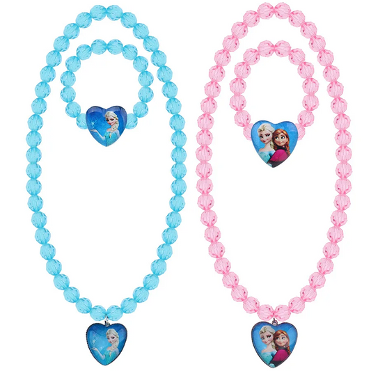 Disney Frozen Necklace Bracelet Set