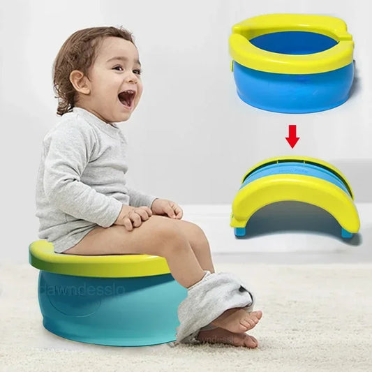 Children's Foldable Potty Training Seat Easy To Clean