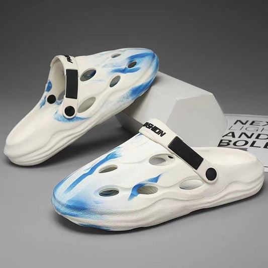 New Comfortable Men Garden Shoes Non-slip Men's Sandals Outdoor Casual Shoes