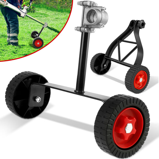 Universal Lawn Mower Support Wheel Adjustable Grass Gasoline Trimmer