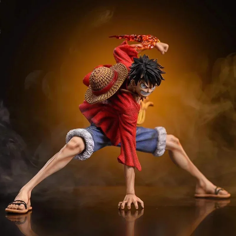 20cm One Piece Luffy Figures Monkey D. Luffy Battle Style