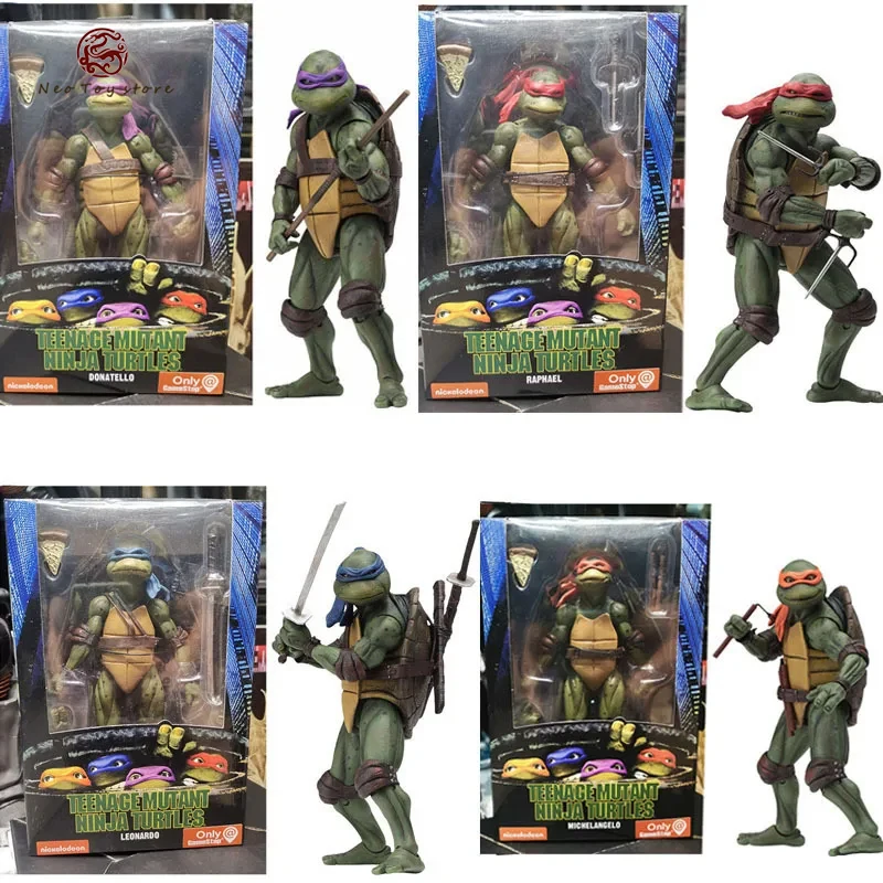 Ninja Turtle Anime Figure Neca 1990 Film Version Limited Edition