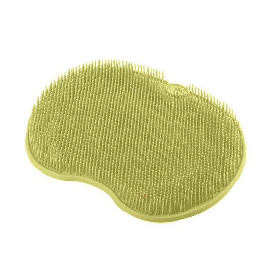 Silicone Rub Back Brush Bathroom Non-slip Wash Foot Pad