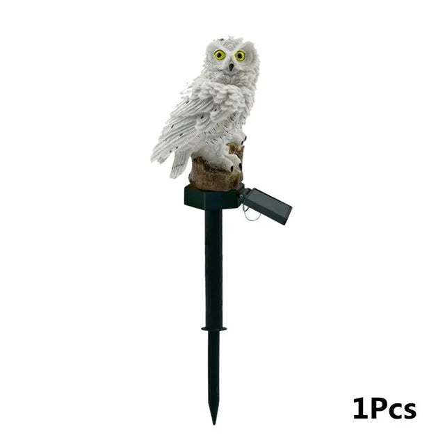 Solar Lamp Owl Animal Solar Garden