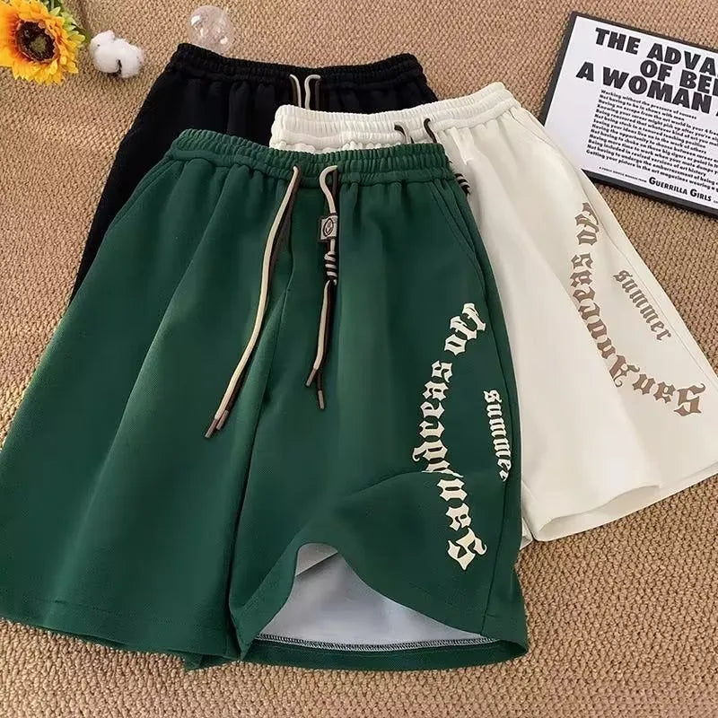 Men Shorts Casual Short Pants Oversize Beach Shorts