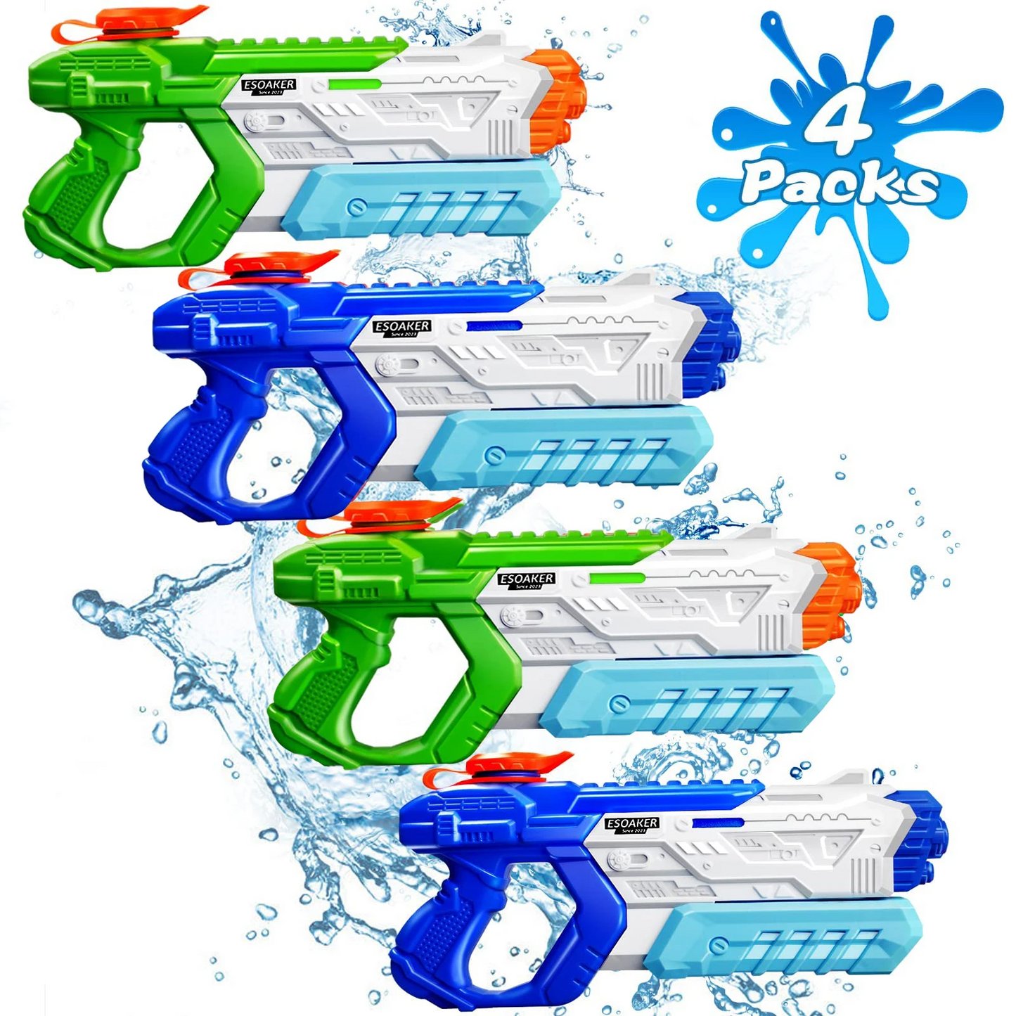 600cc High Capacity Water Gun for Kids