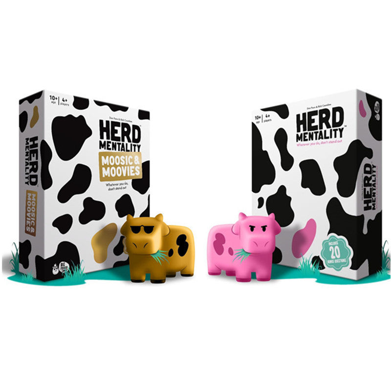 Herd Mentality and Moovies Edition Board Game