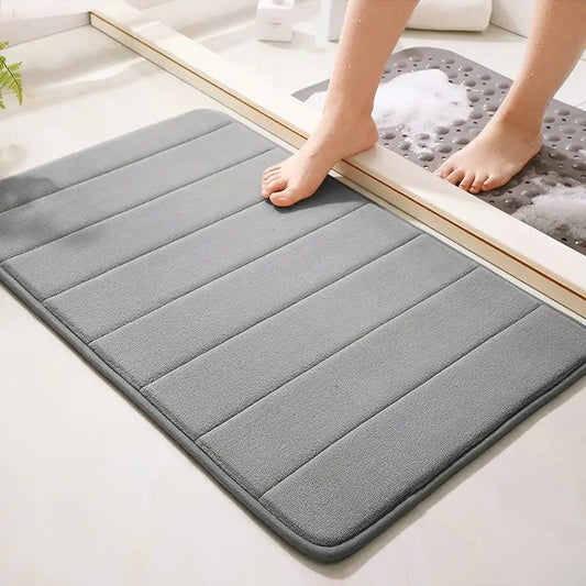 50*80cm Bathroom Anti-skid Mat, Quick Water Absorption