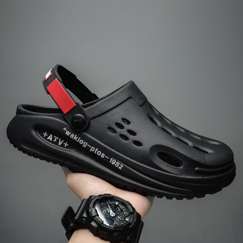 Classic Summer Clogs Men Slippers Breathable Garden Shoes