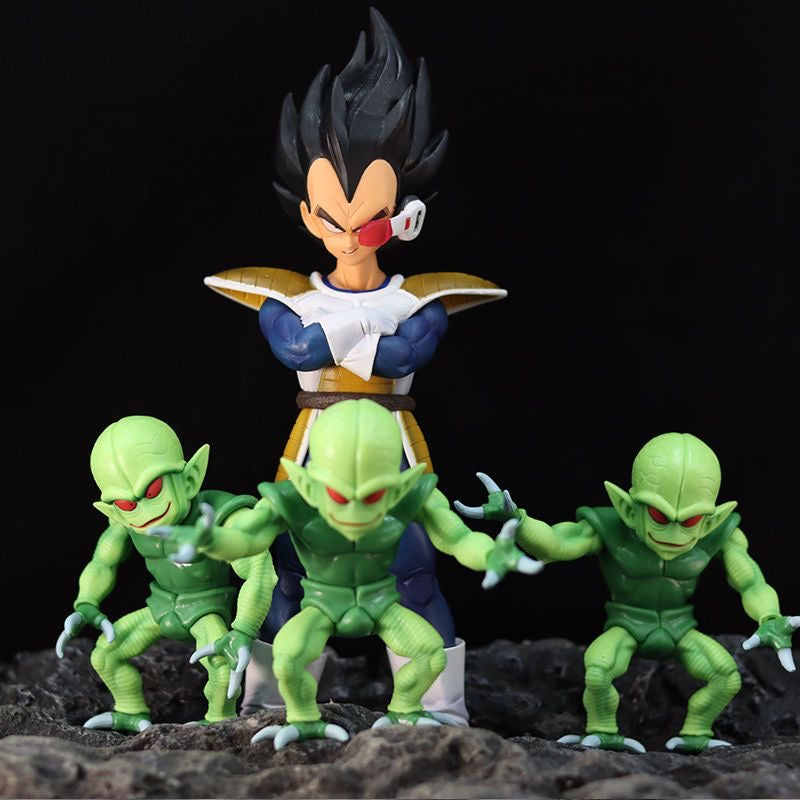 9CM Dragon Ball Z Figure E Prize grower Saibaiman PVC Action Figures