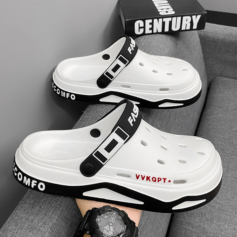 New fashion sandals Men's EVA casual comfortable hole garden shoes