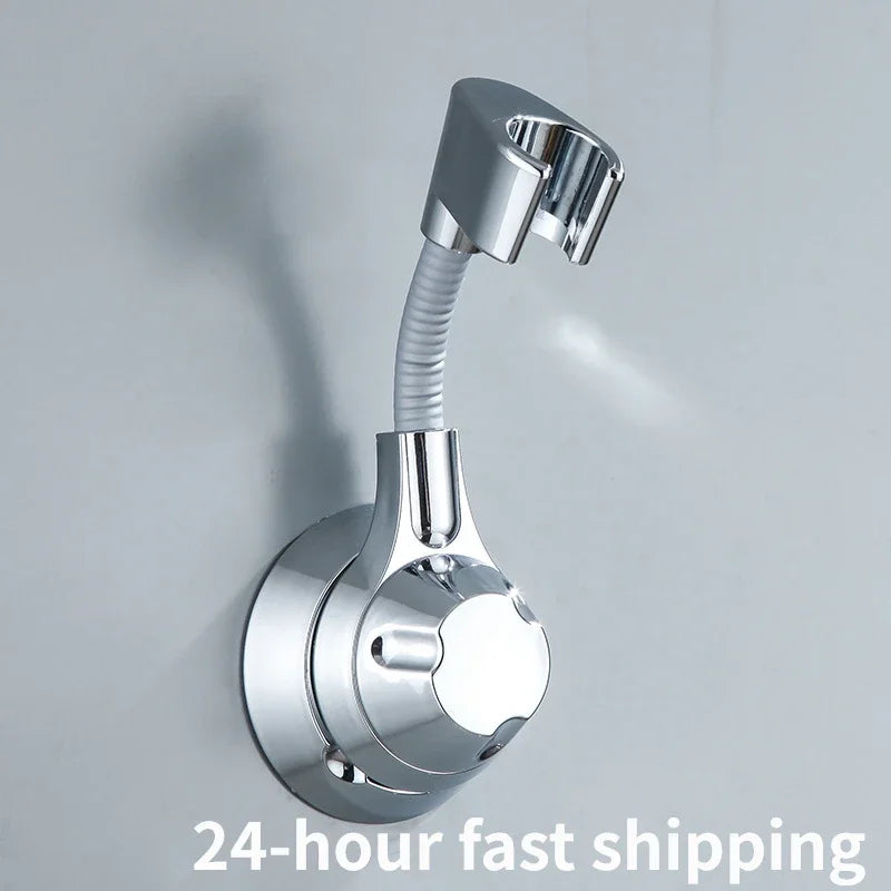 Suction Cup Shower Holder Adjustable Shower Head Holder