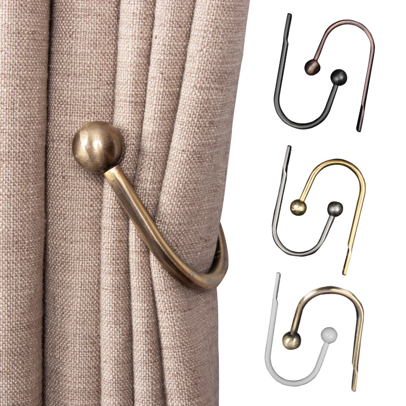 New curtain U-shaped aluminum alloy hook