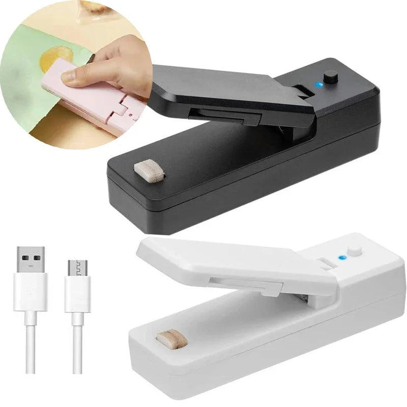 Heat Sealer USB Rechargtable Mini Sealing Machine