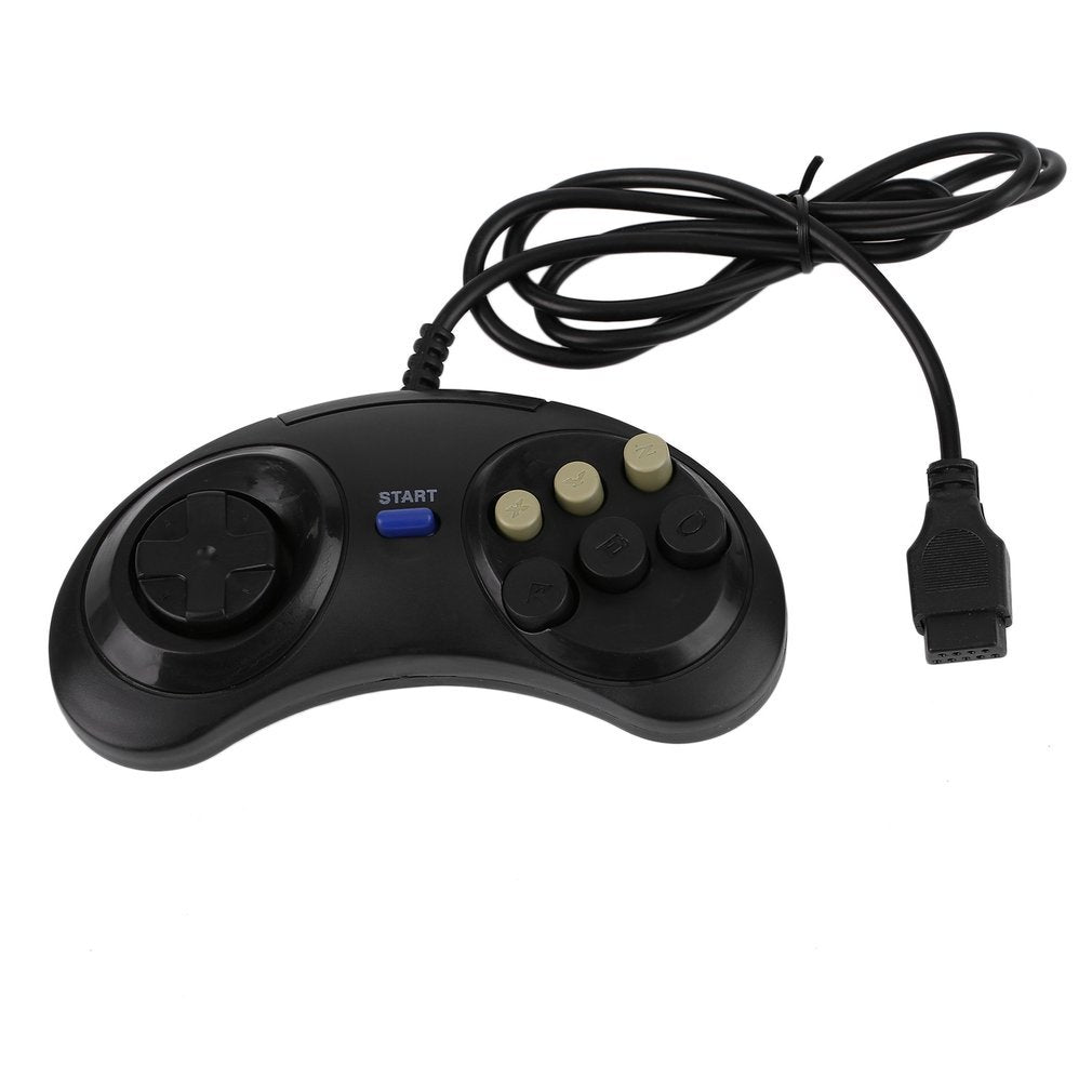 For Game Controller SEGA Genesis Megadrive for 16 Bit Handle