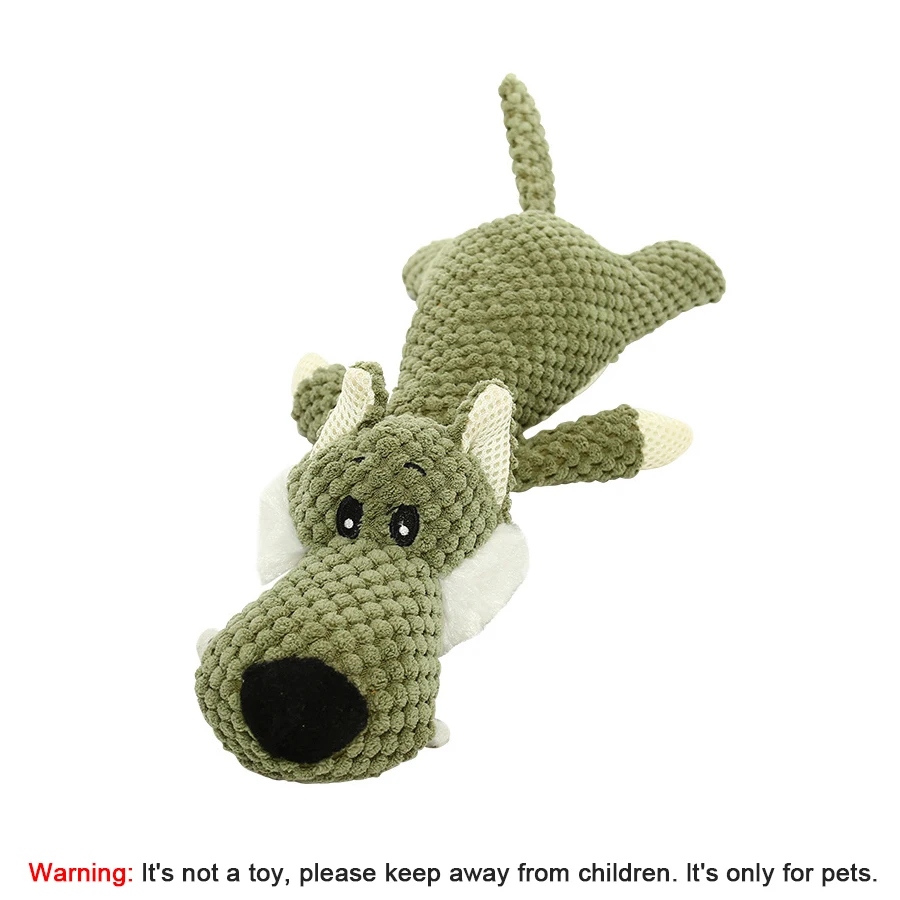 Large Dog Toy Bite-Resistant Sound Plush Toy