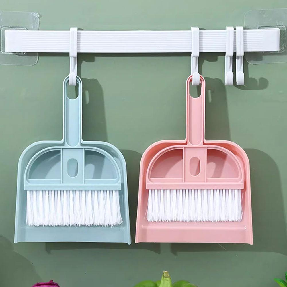 Desktop Mini Broom Dustpans Set With Garbage Shovel