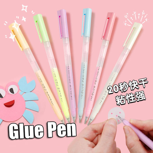 Candy Color Glue Pen Handbook Dispensing Pen