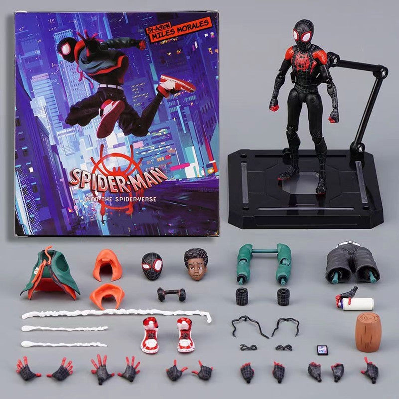 Sentinel Sv Action Spiderman Miles Morales Action Figure