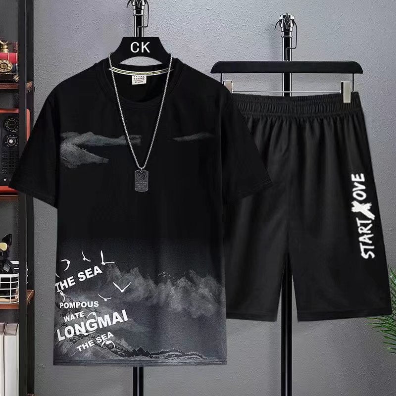 Trendy Suits for men Men's Summer Shorts Set
