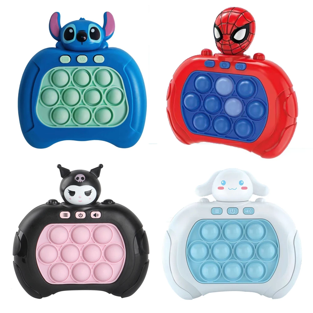 Sanrio Stitch Quick Push Bubbles Game Machine