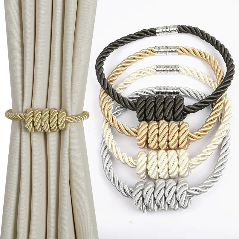 1Pc Curtain Tieback Magnetic Curtain