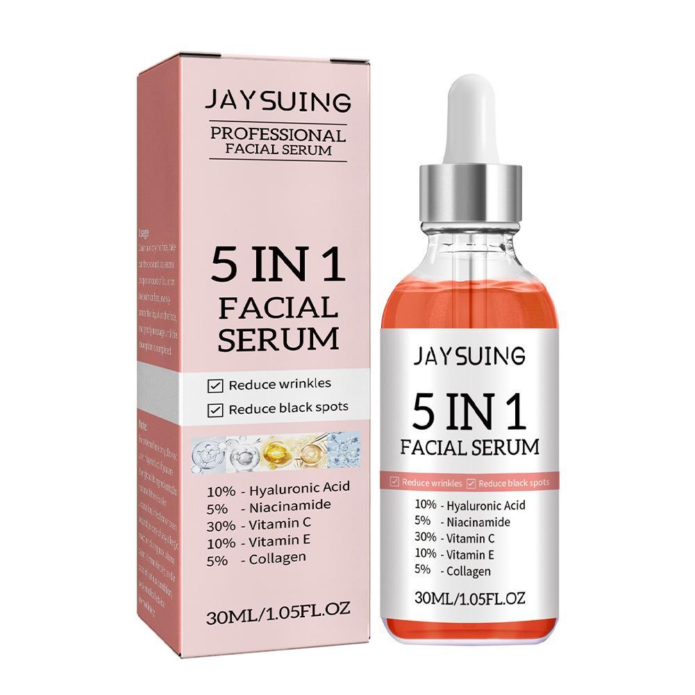 5 In 1 Fade fine lines Firming Face Serum Moisturizing
