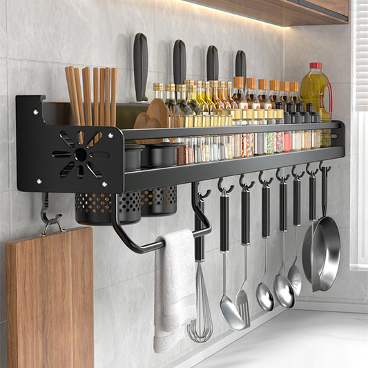 Kitchen Organizer Shelf Wall-mounted Spice Storage Rack