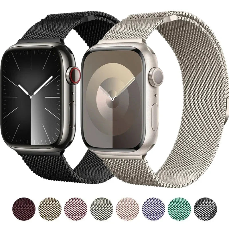 Magnetic Loop Strap For Apple watch Band 44mm