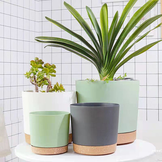 Plant Pot Circular Large Flowerpot Plastic