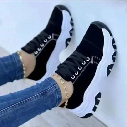 New Fashion Tennis High Top Vulcanized Sneakers Women's