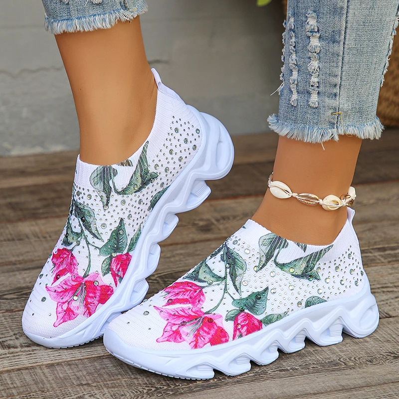 Comfort Soft Sole White Sneakers Woman