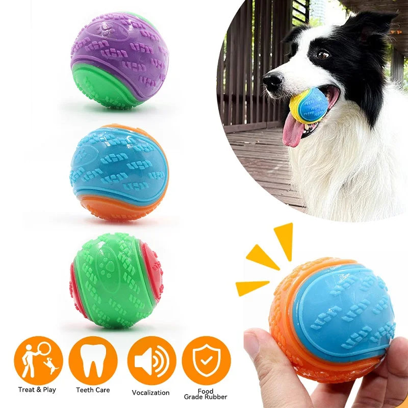 Dogs Interactive Toys Soft TPR Toys for Dog Pet Teeth Cleaning Bite