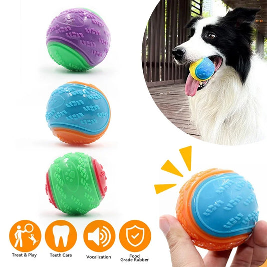 Dogs Interactive Toys Soft TPR Toys for Dog Pet Teeth Cleaning Bite